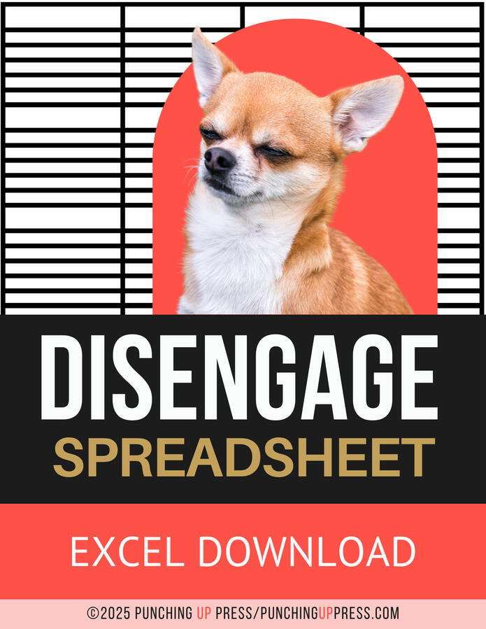 DISENGAGE Spreadsheet Spreadsheet for DISENGAGE: Escape the Leash of Big Tech, Scams and Surveillance—Everyday Resistance for the Digital Underdog